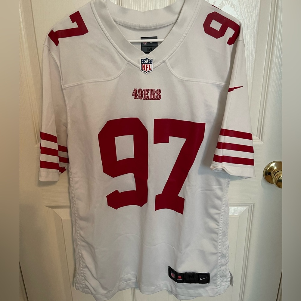 NFL/Nike White Nick Bosa 97 San Francisco 49ers Jersey